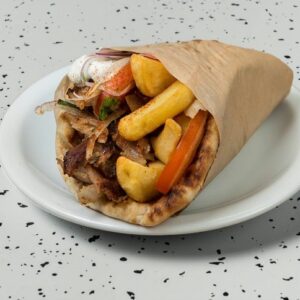 Γύρος χοιρινός σε πίτα